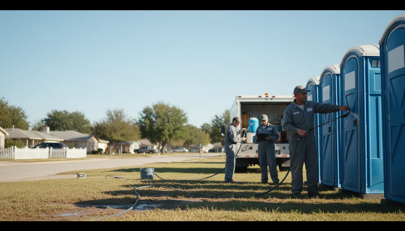 Long-Term Portable Toilet Rental in Preston, OK near me